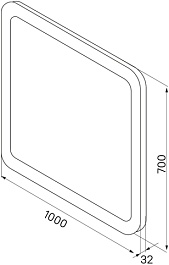 Iddis Зеркало Edifice 100 – фотография-5